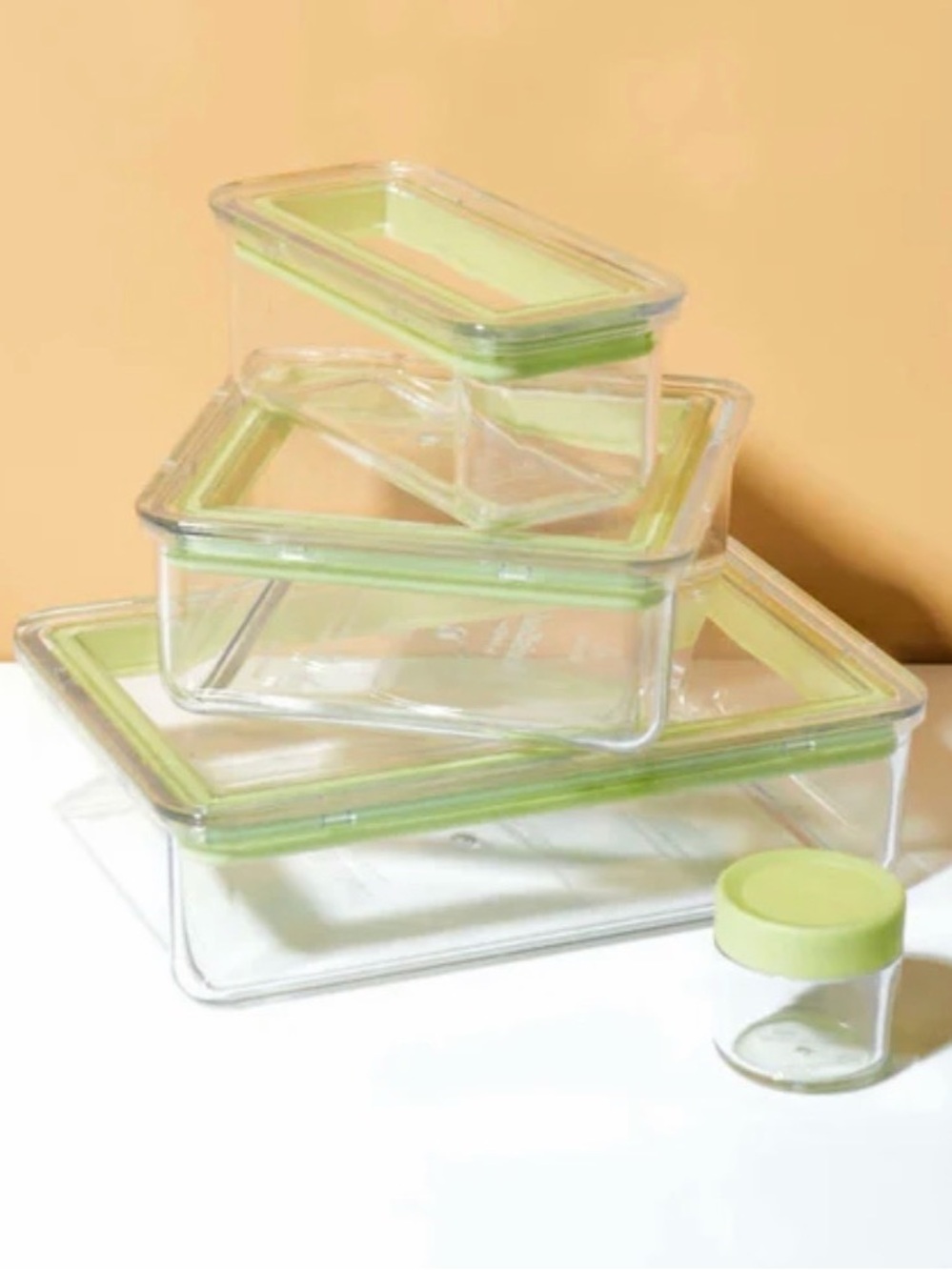 NEW- Inka “TRY ME” set, 1 of each: Large, Medium, Small, Sauce Pot & Chopsticks